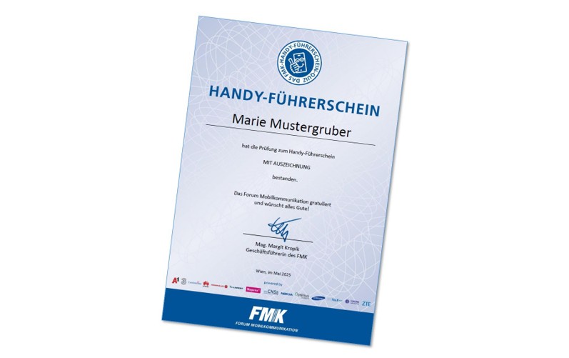 FMK: Schon 1.000 Handyführerscheine ausgestellt